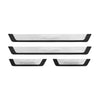 Seuils de porte pour VW Golf VI VII VIII en acier inox chromé brossé Exclusive