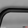 Pare-buffle Avant pour Opel Mokka X 2016-2019 63 mm en Acier Noir