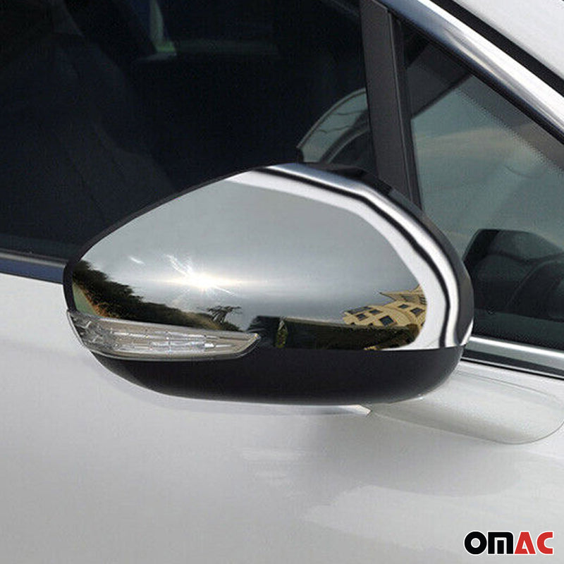 Coques de Rétroviseurs pour Citroen C4 Grand Picasso 2013-2018 en Acier Argent