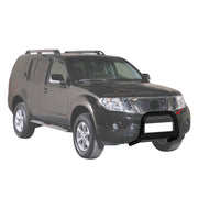 Pare-buffle Avant pour Nissan Pathfinder 2010-2013 63 mm en Acier Noir