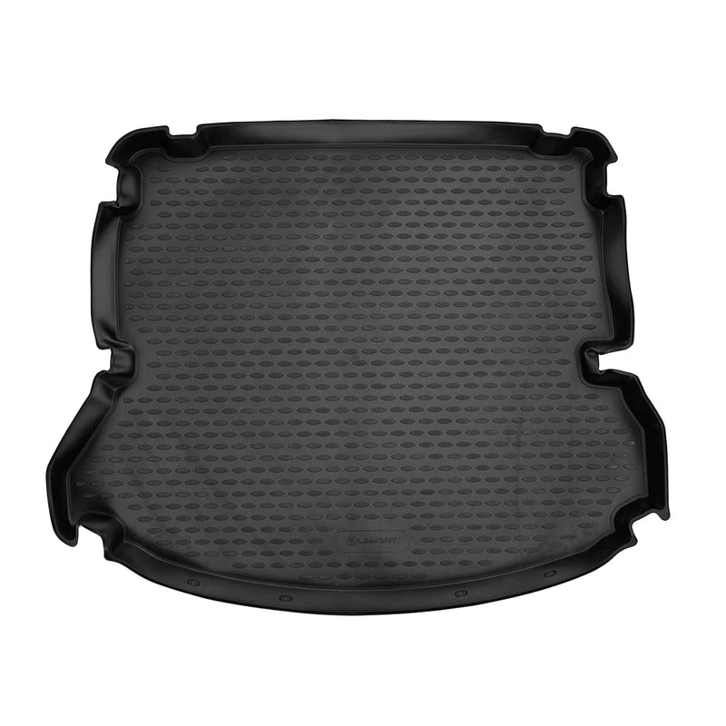 OMAC Tapis de coffre pour Renault Grand Scenic 2016-2024 en caoutchouc Noir