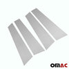 Couverture Garniture de pilier B pour Peugeot 308 2013-2021 en acier inox 6Pcs