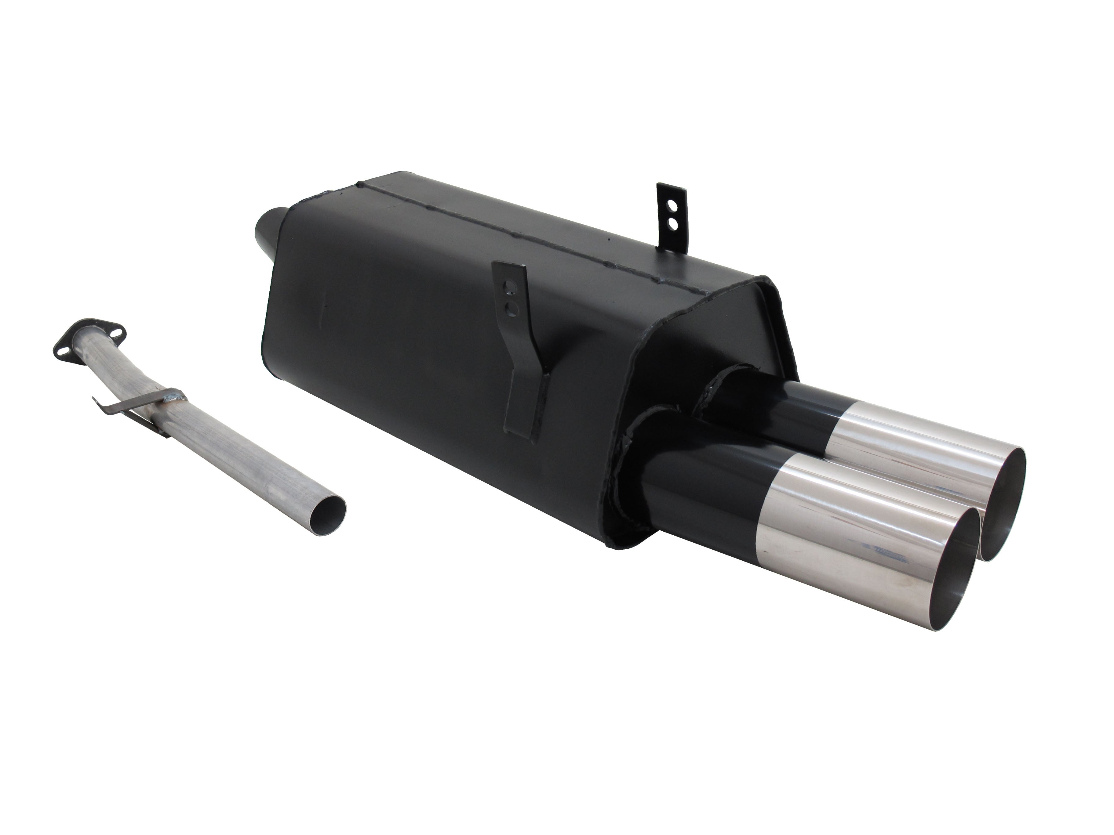 Échappement arrière sport pour BMW 3er E36 316 / 318 90mm RL-Design avec ABE