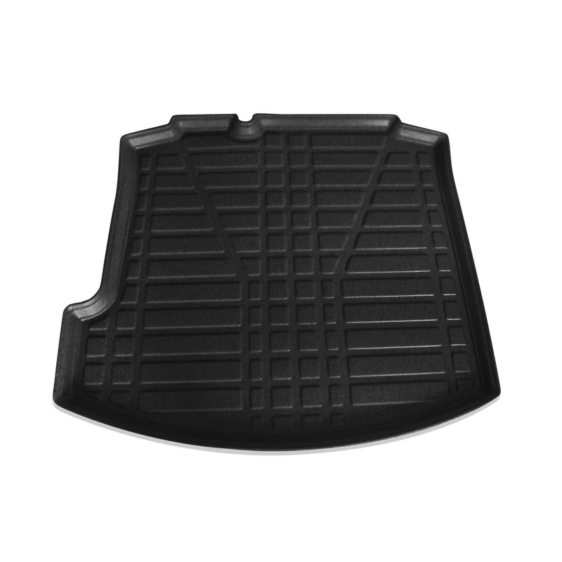 Tapis de Coffre pour VW Bora 1998-2004 Berline en TPE Noir