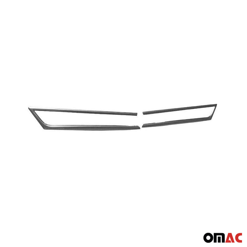 Moulure De Grille De Calandre pour Hyundai i20 2014-2020 Inox Chromé 2x