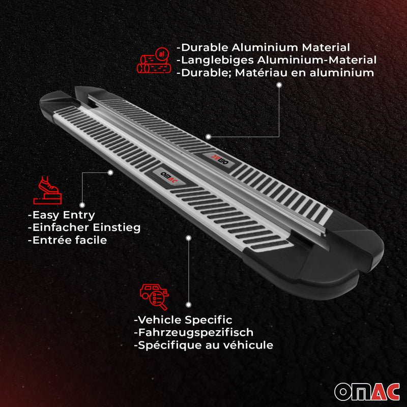 Marchepieds Latéraux pédale pour Ford Kuga 2012-2018