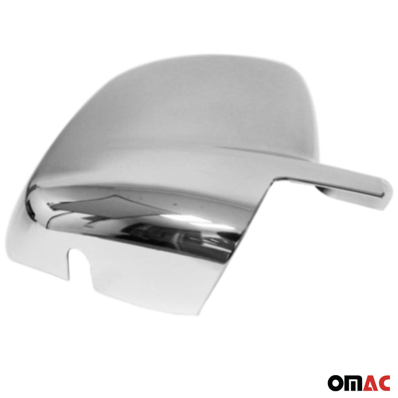 Coques de Rétroviseurs pour Citroen Nemo 2008-2021 en ABS Argent