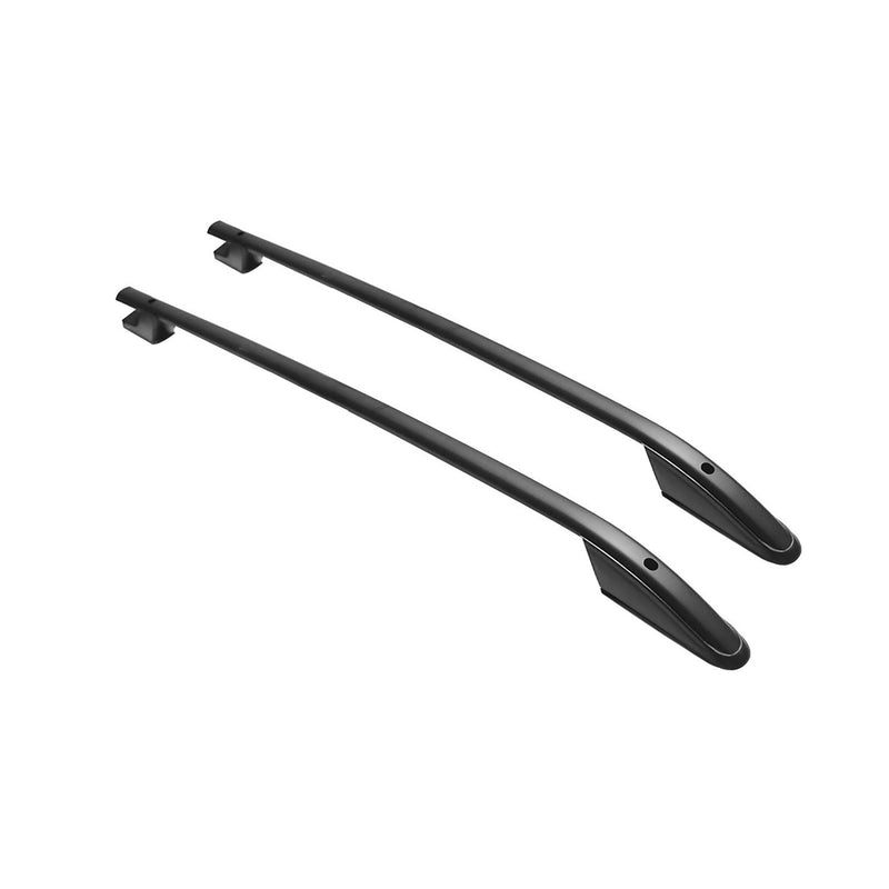 Barres de toit longitudinales pour Peugeot Partner 1996-2008 Aluminium Noir