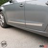 Baguette protection Latérale de porte pour Fiat Grande Punto 2005-2012 Chromé