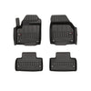 OMAC Tapis de sol en caoutchouc pour Range Rover Evoque 2011-2019 Noir Premium
