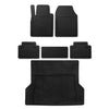 Kit Tapis de sol et coffre pour Volvo XC60 Antidérapante Imperméable Noir 6Pcs