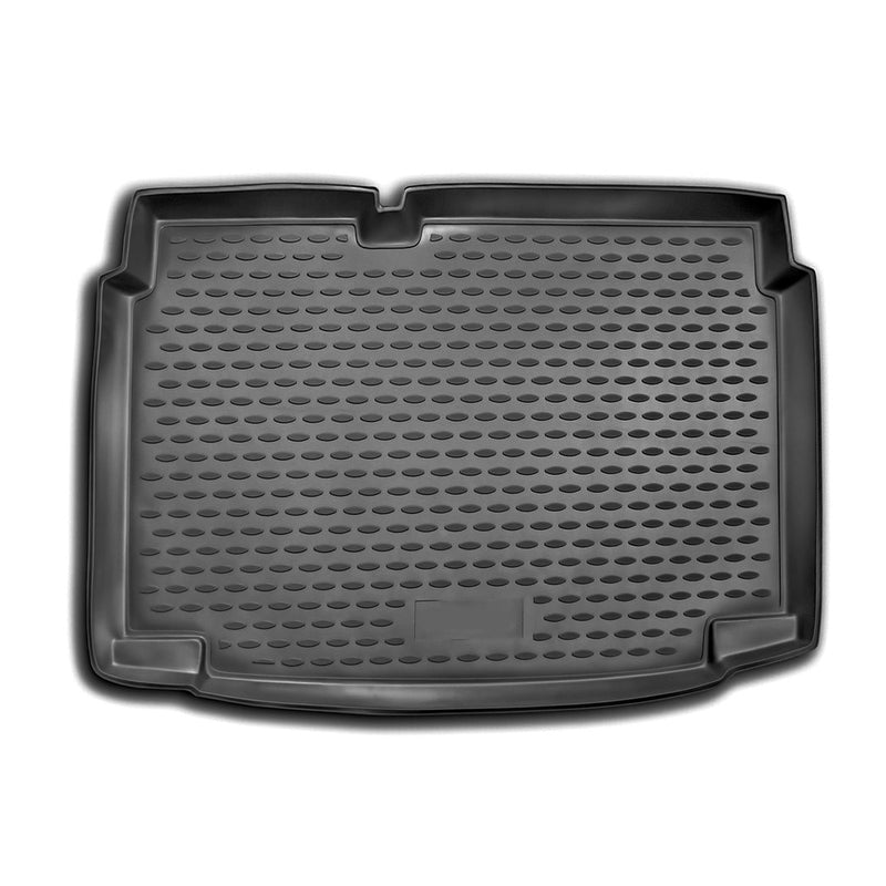 Tapis de Coffre pour VW Polo 2009-2017 Noir TPE