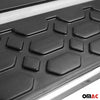 Marchepieds Latéraux pédale pour Audi Q5 2008-2017 Aluminium 2Pcs Gris Noir