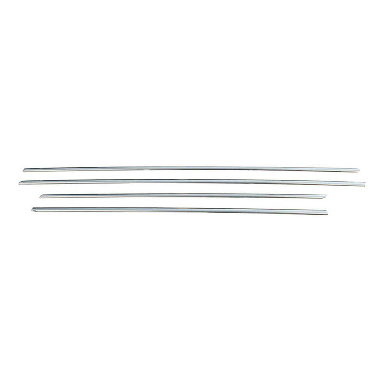 Baguettes pour contour Latérales pour Mercedes Classe E W210 1995-2002 Chromé