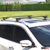 Barres de toit Transversales pour Ssangyong Rexton 2001-2012 Fer Noir