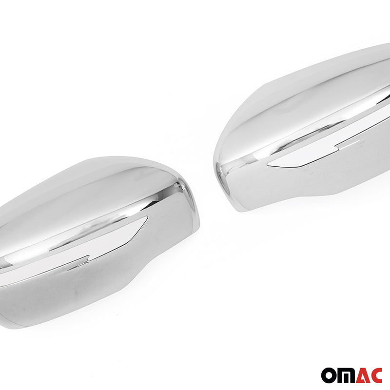 Coques de Rétroviseurs pour Nissan Qashqai 2014-2021 en ABS Argent