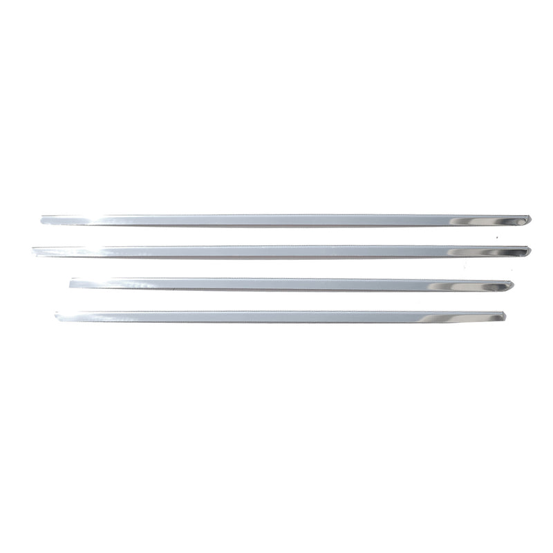 Baguettes pour contour Latérales pour VW Passat 2000-2005 en acier inox chrome