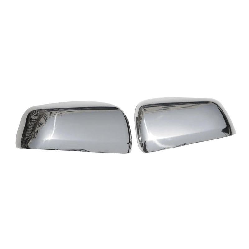 Coques de Rétroviseurs pour Mitsubishi Lancer 2008-2017 en Acier Chromé Argent