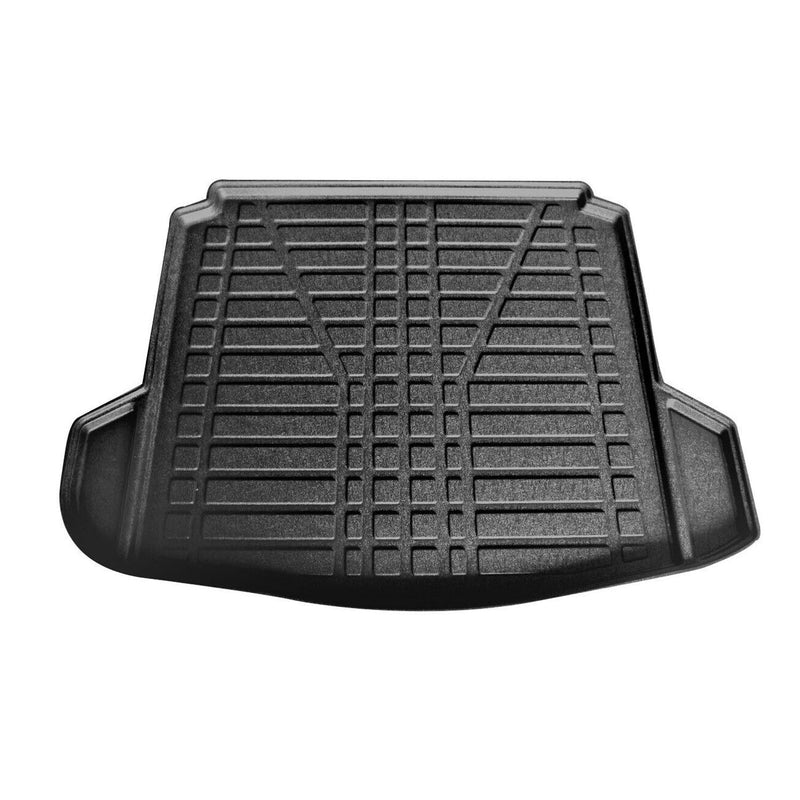 Tapis de Coffre pour Renault Megane 2016-2022 Berline en TPE Noir