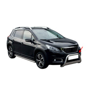 Pare-buffle Avant pour Peugeot 2008 2016-2019 63 mm en Acier Gris