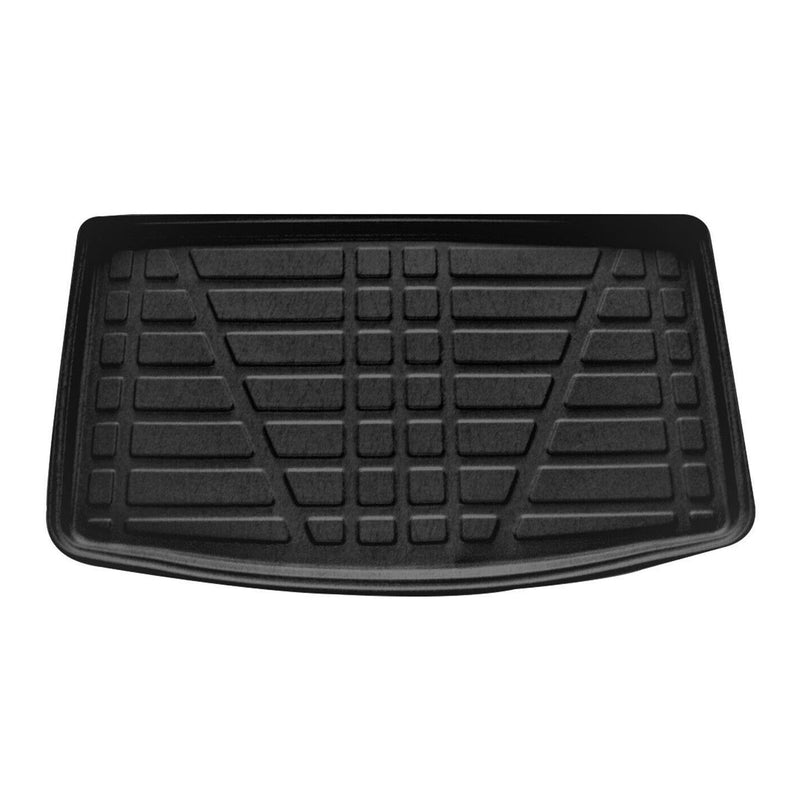 Tapis de Coffre pour Mitsubishi Colt FL 2008-2013 HB en TPE Noir