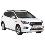 Marchepieds Latéraux pour Ford Kuga II 2017-2019 FL Acier Inoxydable Noir