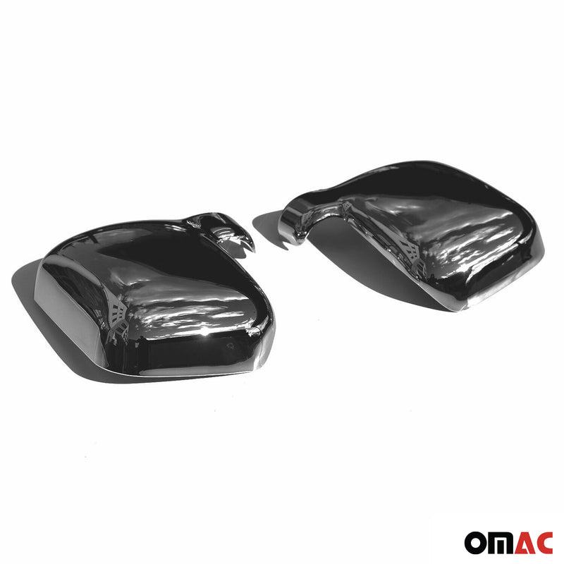 Coques de Rétroviseurs pour Ford Connect 2002-2009 2x ABS Chromé Foncé