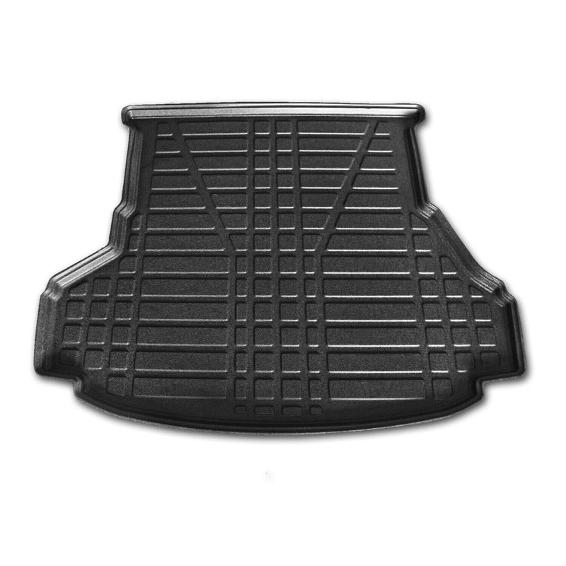 Tapis de Coffre pour Toyota Avensis 2008-2018 Berline Break en TPE Noir