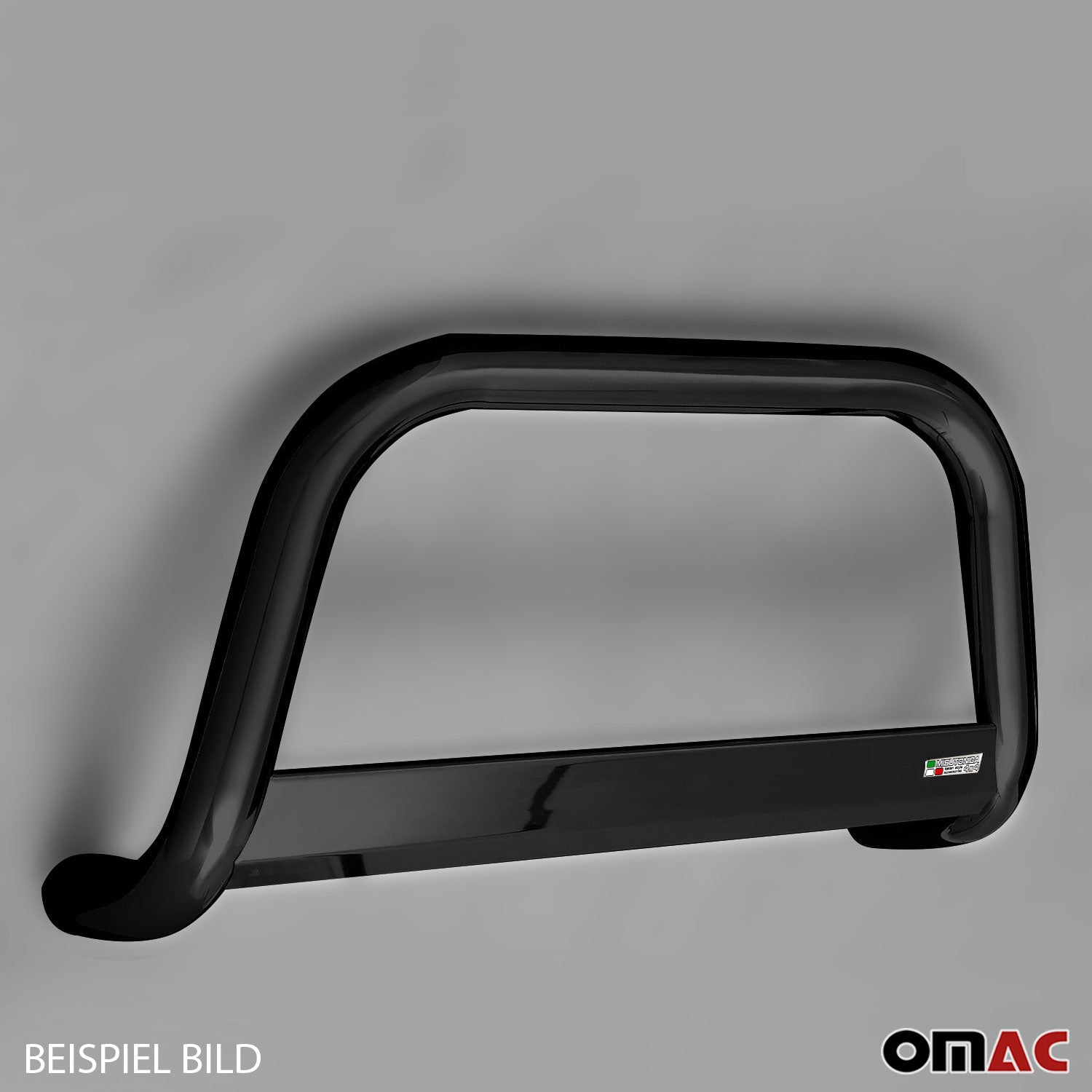 Pare-buffle Avant pour Peugeot Expert Traveller 2016-2026 63 mm en Acier Noir