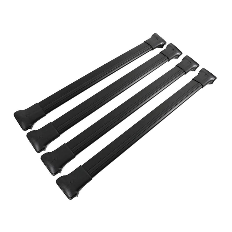 Barres de toit transversales pour Nissan Primastar 2001-2014 en Alu noir