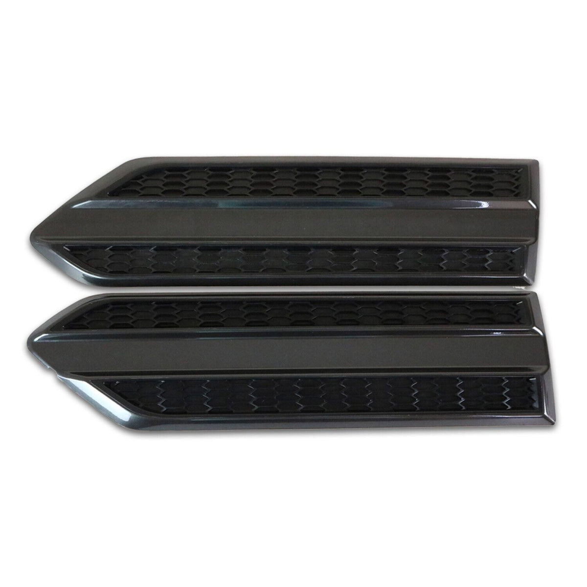 Barres de protection décoration latérales pour Ford Ranger 2011-2019 ABS Noir 2x