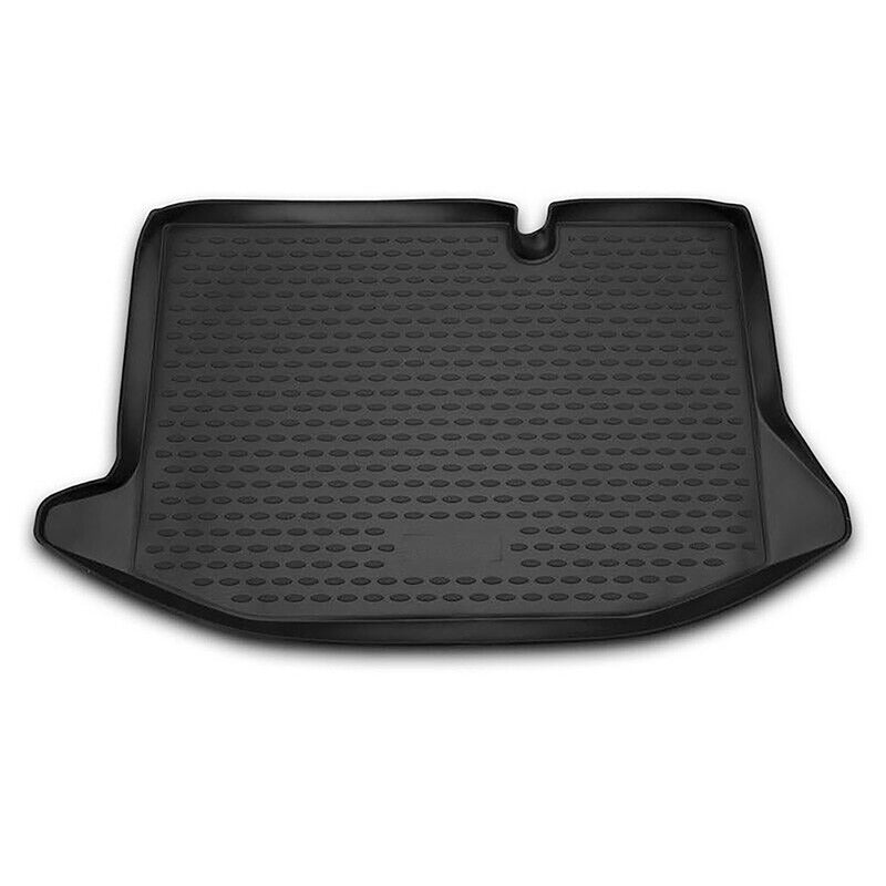 Tapis de Coffre pour Ford Fiesta VI 2011-2015 en caoutchouc TPE 3D Noir 1Pcs