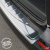 Protection seuil coffre pare-chocs Pour Audi A3 8P FL 2008-2012 en inox Brillant