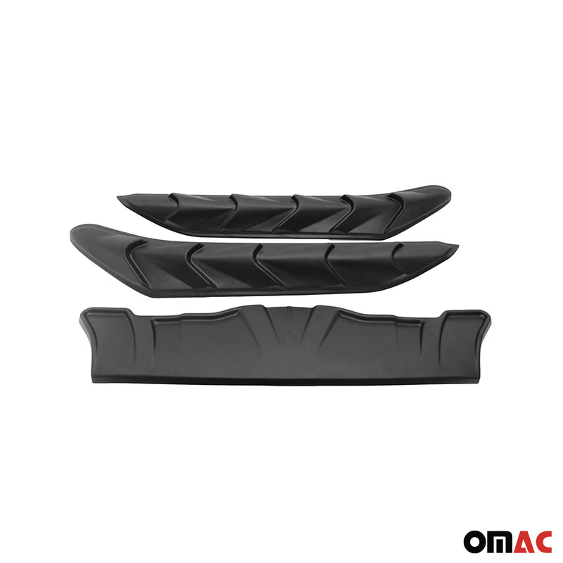 Déflecteur de Capot pour Isuzu D-Max 2019-2024 en Acrylique Noir