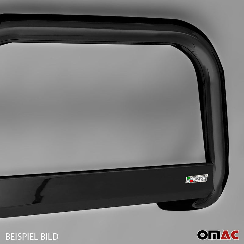 Pare-buffle Avant pour Mercedes Classe X 2017-2020 63 mm en Acier Noir