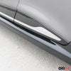 Garniture Baguette de porte latérale pour Renault Clio 2012-2019 acier inox 4Pcs
