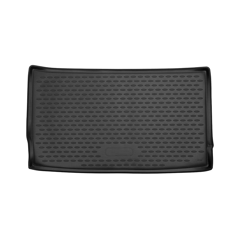 OMAC Tapis de coffre pour Renault Zoe 2012-2019 sur mesure en caoutchouc Noir