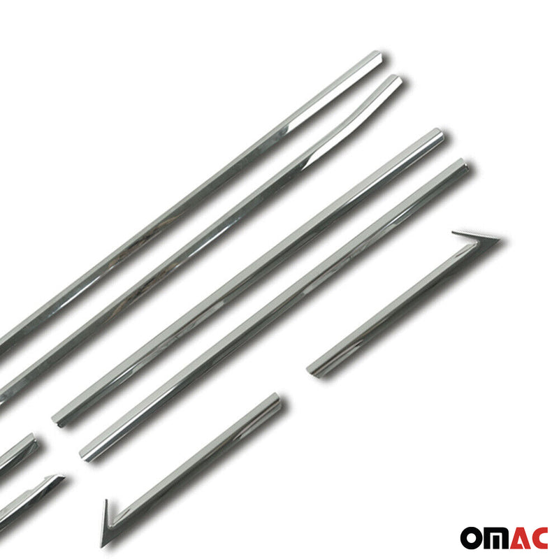 Garniture de Fenêtre pour Opel Crossland X 2017-2025 Acier Inox 8Pcs