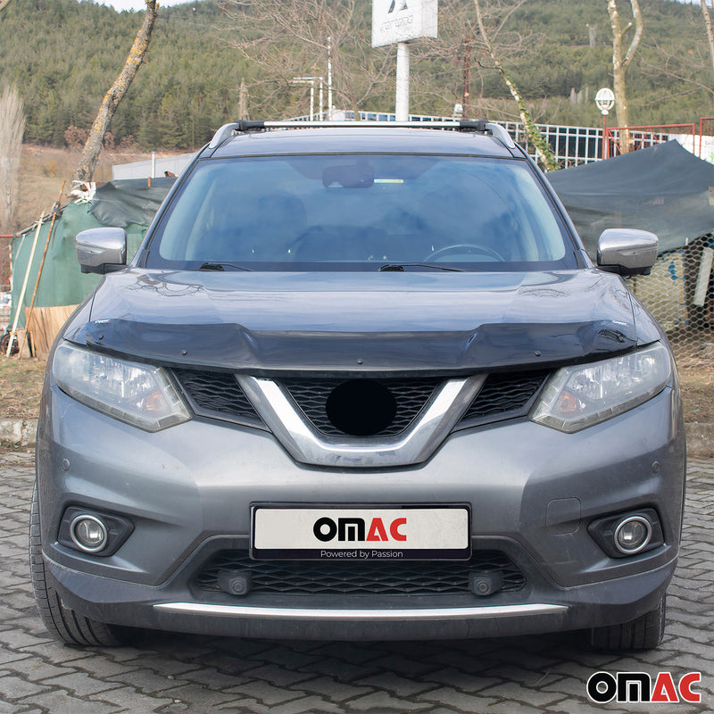 Déflecteur de Capot pour Nissan X-Trail 2014-2021 en Acrylique Noir