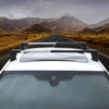 Barres de toit transversales pour BMW Serié 3 F30 2011-2019 Aluminium Gris