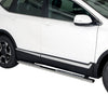 Marchepieds Latéraux pour Honda CR-V Hybride 2019-2024 Acier Inoxy Argent