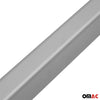 Barres de toit longitudinales pour Porsche Cayenne 2003-2010 Aluminium Gris