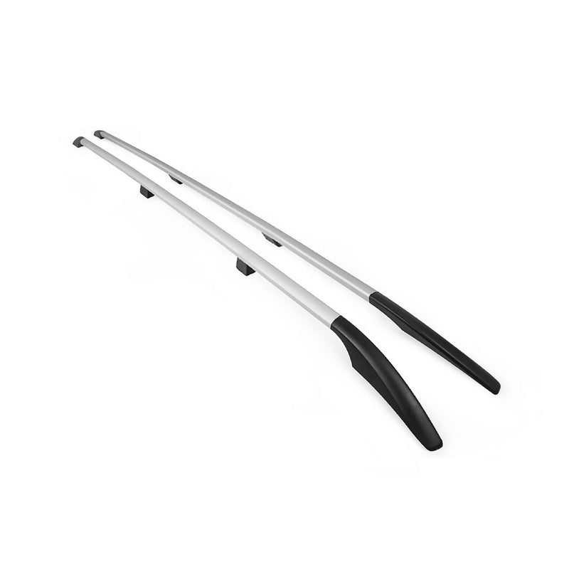 Barres de toit longitudinales pour Jeep Renegade 2014-2024 Aluminium Gris