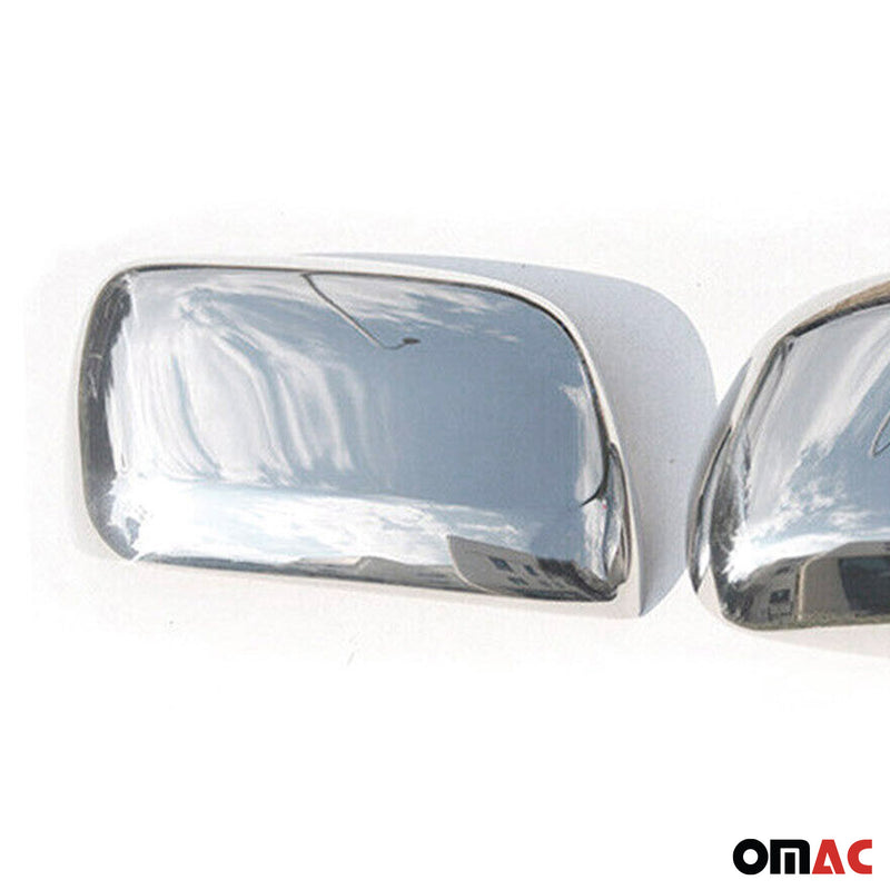 Coques de Rétroviseurs pour Toyota Land Cruiser 200 & Lexus LX 570 Inox Chromé