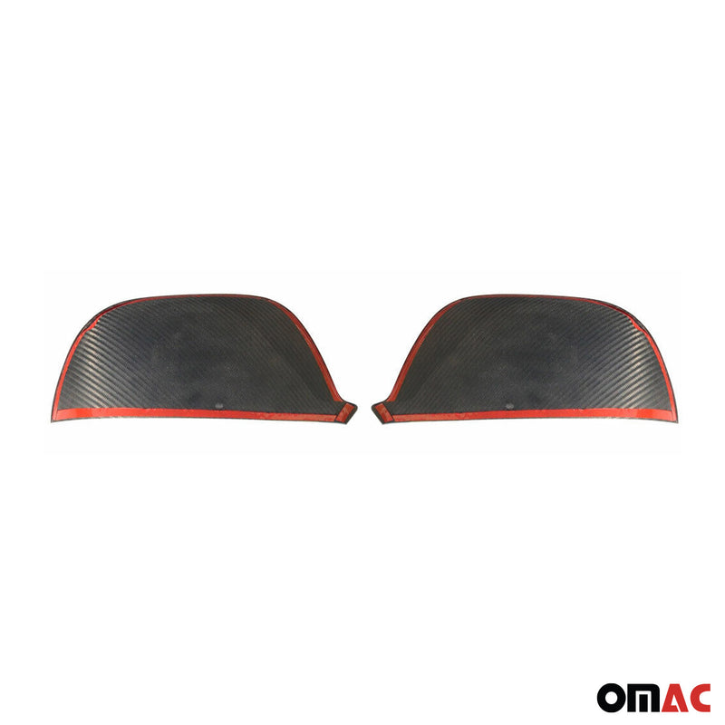 Coques de Rétroviseurs pour VW Amarok 2010-2021 en Noir Carbone