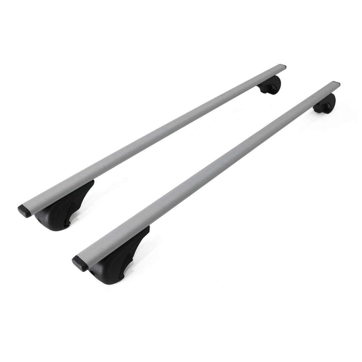 Barres de toit Transversales pour VW Polo 2001-2009 Fer Argent