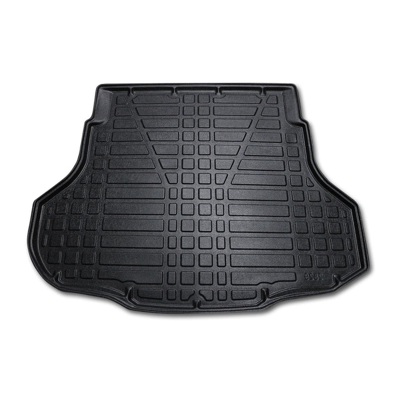 Tapis de Coffre pour Hyundai Elantra VII 2021-2022 Berline en TPE Noir