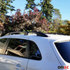 Barres de toit longitudinales pour VW Caddy 2010-2015 Aluminium Noir