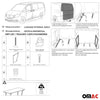 OMAC Consoles de Multiflex Board pour Mercedes Vito W447 2014-2024 en Métal