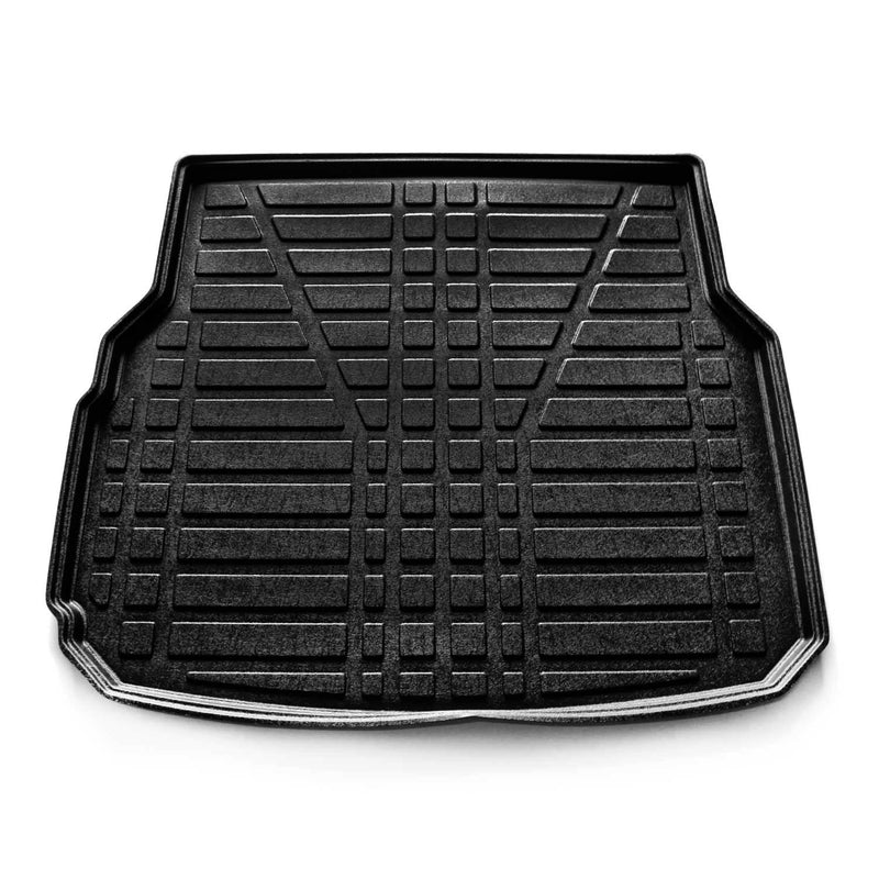 Tapis de Coffre pour Mercedes Classe C W204 2008-2014 Break en TPE Noir